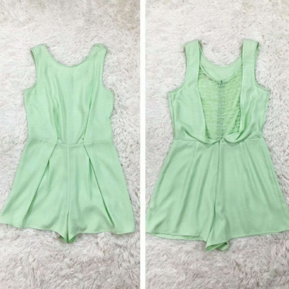 Gianni Bini Laced Romper